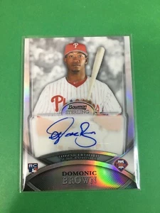 F149,002  2010 Bowman Sterling Refractors #36 Domonic Brown PHILLIES/199 - Picture 1 of 1