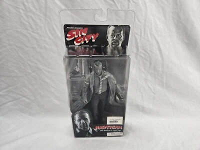 NUEVA FIGURA DE ACCIÓN NECA Sin City Serie 1 HARTIGAN Bruce Willis blanco y negro Foto 1 de 4