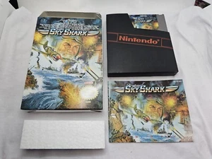 Sky Shark NES CIB Caja Original y Manual Auténtico 1988 Excelente Estado - Imagen 1 de 20