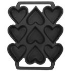 Cake Heart Mold Iron Shaped Pan Non- Stick Baking Cookie Stencils