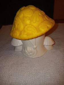 Avon Vintage Enchanted Mushroom " Meadow Morn" Fragrance Candle. Never Used. 6" - Picture 1 of 3