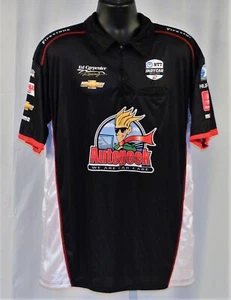 Ed Carpenter Rinus VeeKay AutoGeek INDYCAR V2 Black Pit Crew Shirt. NEW small - Picture 1 of 2