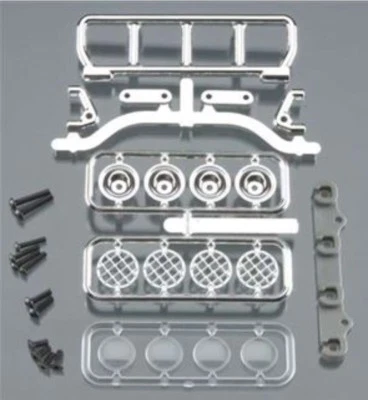 RPM Light Bar Narrow with 4 LED's 80783, Traxxa Chrome (light bar and LEDs only) - Image 1 of 4