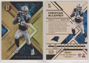 2018 Panini Gold Standard /99 Christian McCaffrey #110