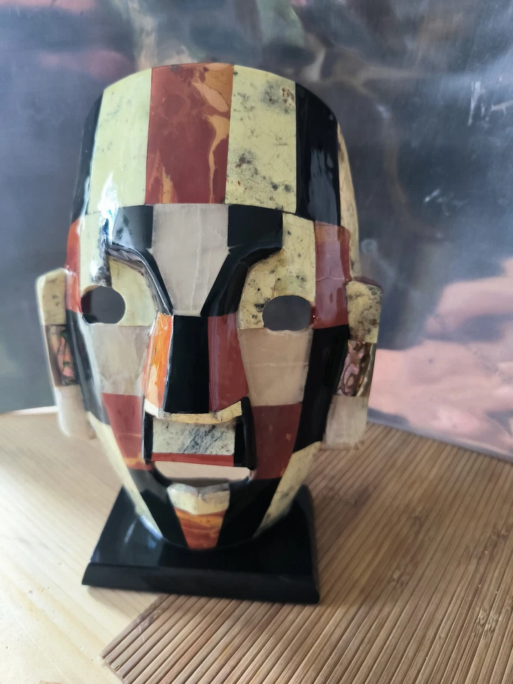 seltene Mexikanische Azteken Maya Toten Maske - Bild 1 von 4