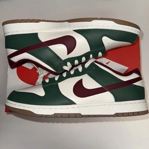 Nike Dunk Low Retro Men's Sz 12.5 Sail/Team Red-White-Sail - Picture 1 of 5