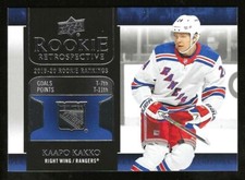 2020-21 ROOKIE RETROSPECTIVE #RR-4 "KAAPO KAKKO" (RANGERS) MINT!!!