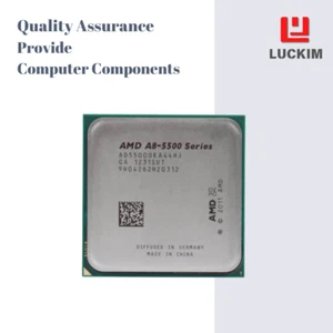 AMD A8-5500 CPU - Socket FM2 4 Cores 4 Threads 3.2GHz 1MB L2 Cache 4MB L3 Cache - Picture 1 of 7