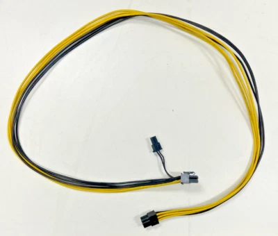 36 inch 6 Pin Male to 8 Pin (6+2) Male PCIE Power Cable - 3ft long - Image 1 of 3