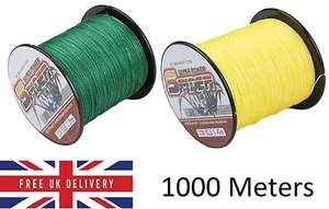 100 m -2000 m linea di carpa intrecciata da pesca marcatore spod linea principale NUOVA LINEA DI ALTA QUALITÀ - Foto 1 di 19