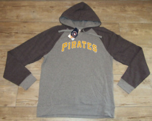 Fanatics Pittsburgh Pirates Genuine Merchandise Raglan Hoodie Jacket Men's Large