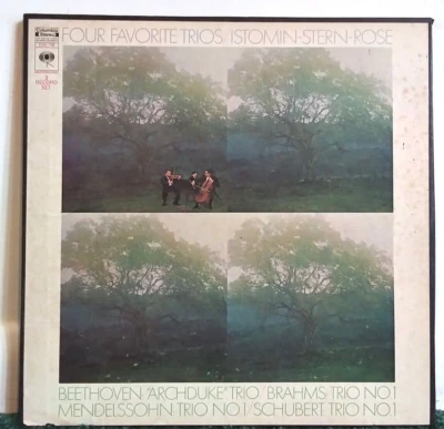 Beethoven, Istomin/Stern/Rose – Four Favorite Trios 1969 Vinyl 3xLP - Classical - Image 1 of 3