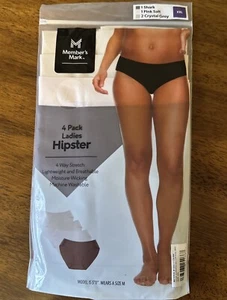 Damen Neu 4er Pack, Größe XXL Hipster Höschen, zwei Farben zur Auswahl - Bild 1 von 9