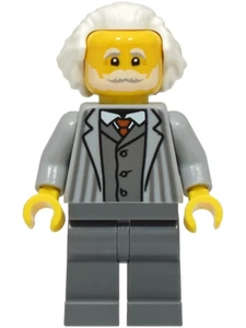 Scientist Professor Lego Minifigure Orient Express 21344 NEW NEVER ASSEMBLED - Picture 1 of 1