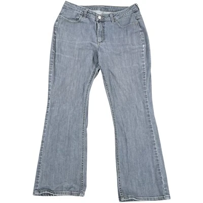 Vintage Y2K Gitano Jeans Womens 12 Petite (31x27.5) Gray Denim Stretch Dark Wash - Image 1 of 4