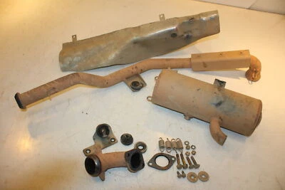 2008 Polaris Sportsman 500 Exhaust Pipe Muffler Slip On Can Silencer 1261042-489 - Изображение 1 из 4