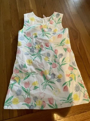 Vestido Beaufort Bonnet Company Niña Anne Charlotte Cambio Tulipán Talla 6 Flores Foto 1 de 4