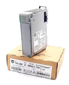 Allen Bradley 1769-OB16 Compact I/O PLC Output Module, 16-Point 24VDC Sourcing - Picture 1 of 7