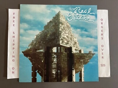 REAL ESTATE S/T ORIGINAL 2009 1ST PRESS LP W/ INSERT WOODSIST034 - Image 1 of 4