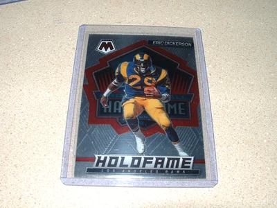 2022 PANINI MOSAIC FOOTBALL ERIC DICKERSON HOLOFAME INSERT CARD HALL OF FAME - Image 1 of 2