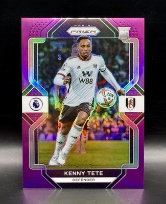 2022-23 Panini Prizm Premier League - Kenny Tete #73 Purple Prizm /49 Rookie RC - Image 1 of 2