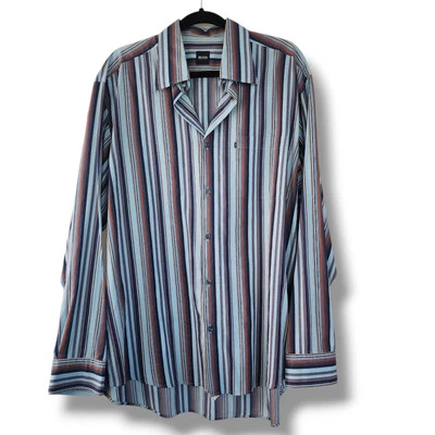 Hugo Boss Men's Easy Iron Woven 100% Cotton Shirt Size XL Button  Down Striped - Image 1 of 4