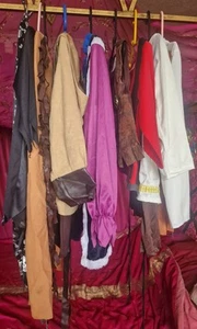 Job lot bundle 9 Items Kids Fancy dress Pirate Roman Renaissance Native American - Picture 1 of 10