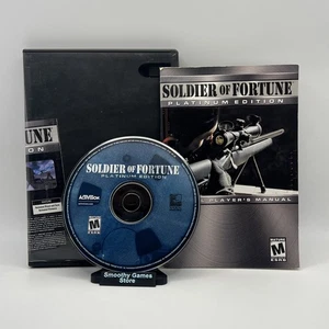 Soldier of Fortune: Platinum Edition PC Game 2001 Activision Windows - Picture 1 of 6