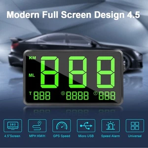Automotive GPS Speedometer with Customizable Display and USB Compatibility - Picture 1 of 12