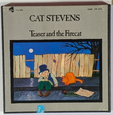 7.5 IPS Reel to Reel Tape CAT STEVENS Teaser & The Firecat A&M or-4313 Foto 1 de 3