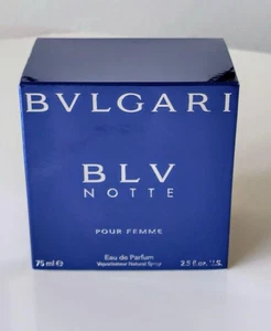 BVLGARI BLV NOTTE POUR FEMME EDP 75ml Discontinued eau de parfum fragrance NIB - Picture 1 of 5