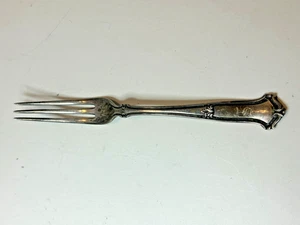 Rogers, Williams & Smith forchetta da cocktail in argento sterling "S" 12,1 grammi .925 - Foto 1 di 5