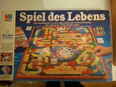 MB Spiel des Lebens Gesellschaftspiel 456000 - Bild 1 von 4