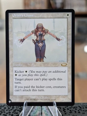 1x Orim's Chant , English Planeshift MTG Magic Free Shipping! - Image 1 of 4