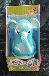 Spark Create Imagine Stack ‘N Nest Animals Toy Set 5 Nesting Pets 5 Stackable... - Picture 1 of 5
