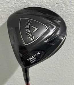 Callaway RAZR X Black 10.5 Degree Driver LH S Flex 60g Motore F8 Shaft MINT! 46” - Picture 1 of 13