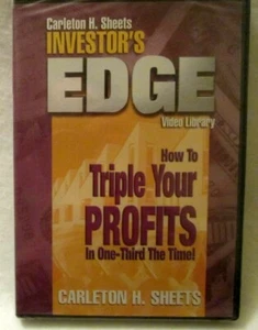 Carleton H. Sheets Investorenvorteil, Wie Sie Ihre Gewinne verdreifachen, brandneue DVD - Bild 1 von 3