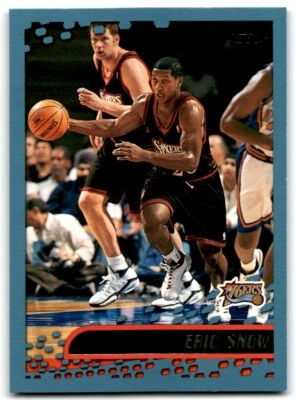 2001-02 Topps Eric Snow Basketball Cards #37 - Image 1 of 2