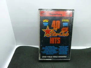 Musik Kassette MC - 40 Star-Club Hits - Pop Sampler Compilation - Bild 1 von 2