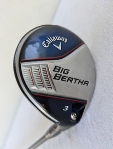 Callaway Big Bertha 3 Fairway Wood Tour Aldila ATX75-3.7-S , 15, RH Blue - Picture 1 of 8