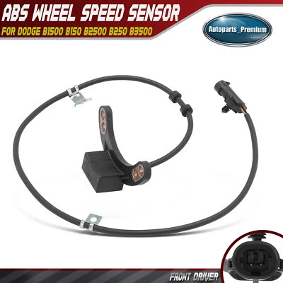 Sensor de velocidad de rueda ABS conductor delantero izquierdo para Dodge B1500 B150 B2500 B250 B3500 Foto 1 de 4