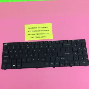 Teclado para computadora portátil Gateway M52274 roto no funciona MP-07F33U4-4424H - Imagen 1 de 4