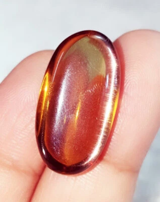 Certified Loose Gemstone Australian Black & Golden Synthetic 16.42 Ct Opal Gems - Image 1 of 4