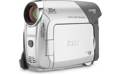 Cannon ZR830 NTSC Digitial Video Camcorder DVC Mini - Image 1 of 2