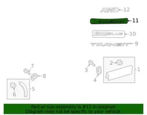 Ford OEM 2015-23 F-150/TRANSIT-150/250/350 "Ecoboost" Nameplate JL3Z9942528A NIP - Picture 1 of 4