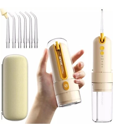 Fio dental sem fio para dentes irrigador oral portátil, viagem compacta - Imagem 1 de 4