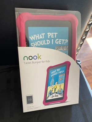 BRAND NEW • Nook Tablet Bumper for Kids Tablet 7"• PINK - Image 1 of 2