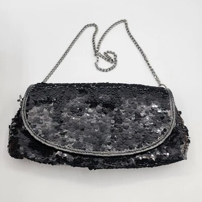 Cartera sin asas negra brillante Abro para mujer  Foto 1 de 4