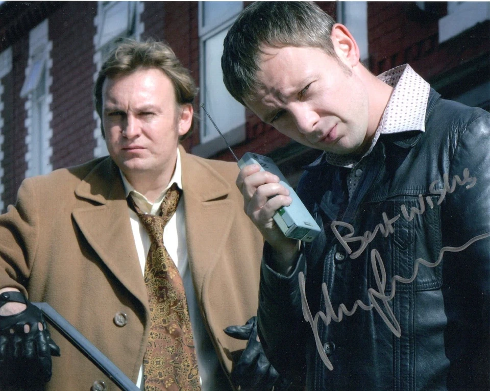 John Simm Ashes To Ashes Life on Mars Dr Who star Signed 8x10 Autograph Photo - Image 1 of 1