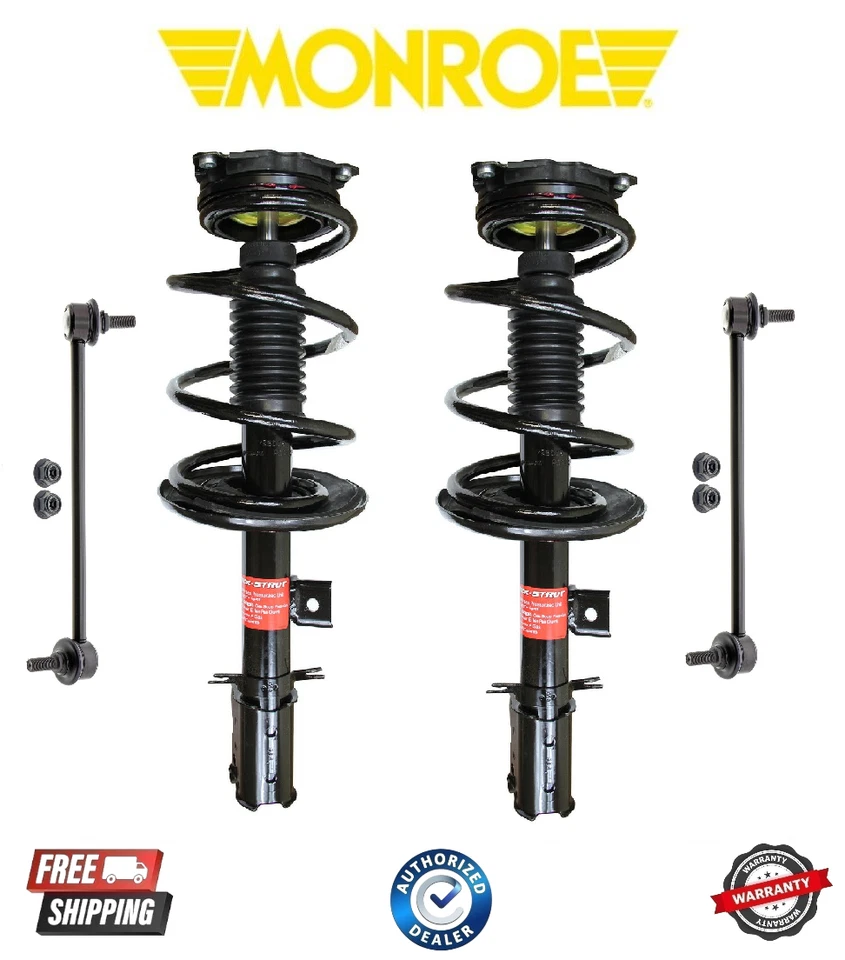 Muelle helicoidal y barra estabilizadora de suspensión delantera completa para Nissan Murano 09-10 Foto 1 de 1